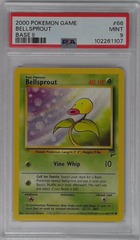 V1630: 2000: Bellsprout: 66/130: Base 2: Game: PSA: 9: MINT: 102261107